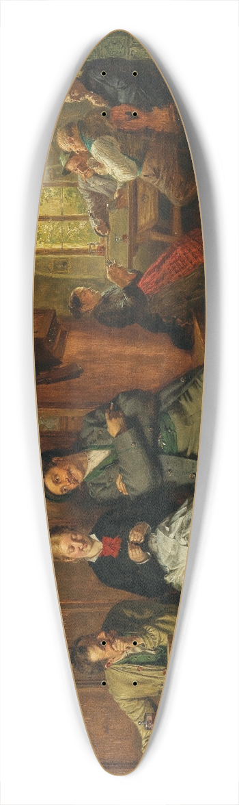 Eduard von Grtzner - Einfdeln 39.3 inch art pintail longboard deck