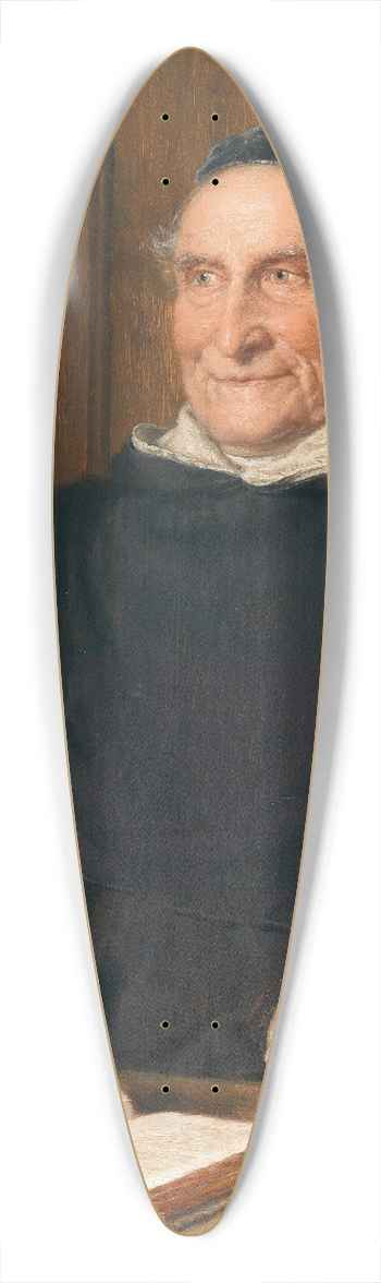 Eduard von Grtzner - In der Studierstube 39.3 inch art pintail longboard deck