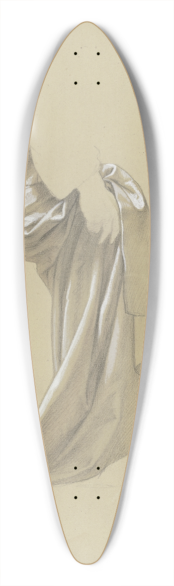 Eduard von Steinle - Nude. 39.3 inch art pintail longboard deck
