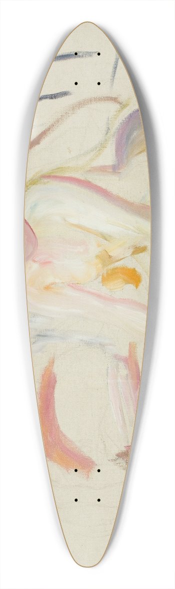 Edvard Munch - Bathing Women 39.3 inch art pintail longboard deck