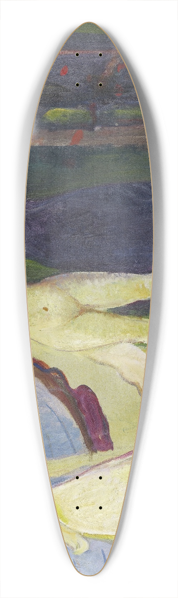 Edvard Munch - Woman. Sphinx 39.3 inch art pintail longboard deck