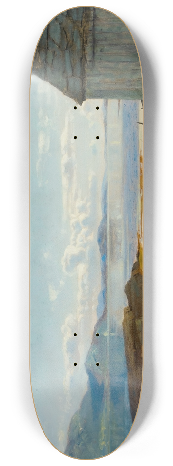 Amaldus Nielsen - Approach to Hardanger, lve 8.25 inch art skate deck