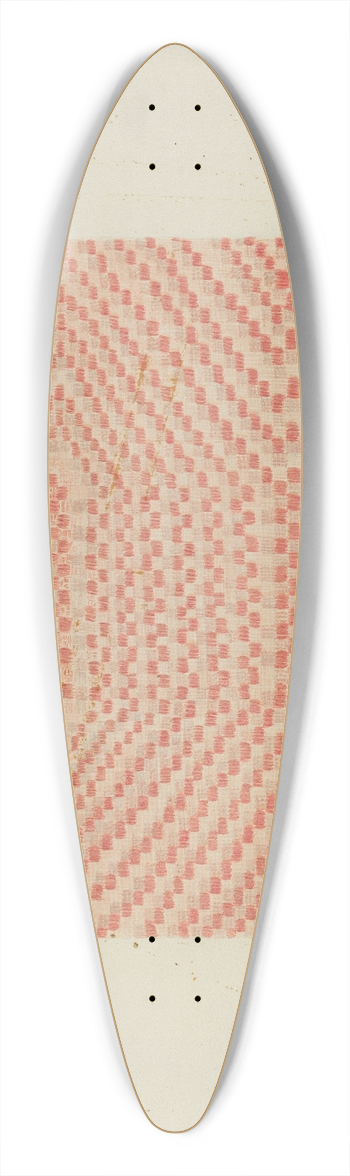 Edward D. Williams - Woolen Coverlet 39.3 inch art pintail longboard deck