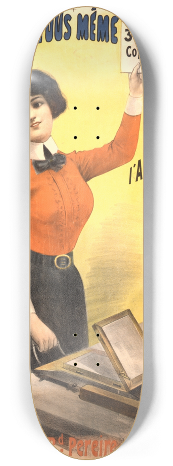 Jean de Paleologue - Imprimez vous mme 3000 copies sans manipulation avec lautomatique  billes Eyquem 8.25 inch art skate deck