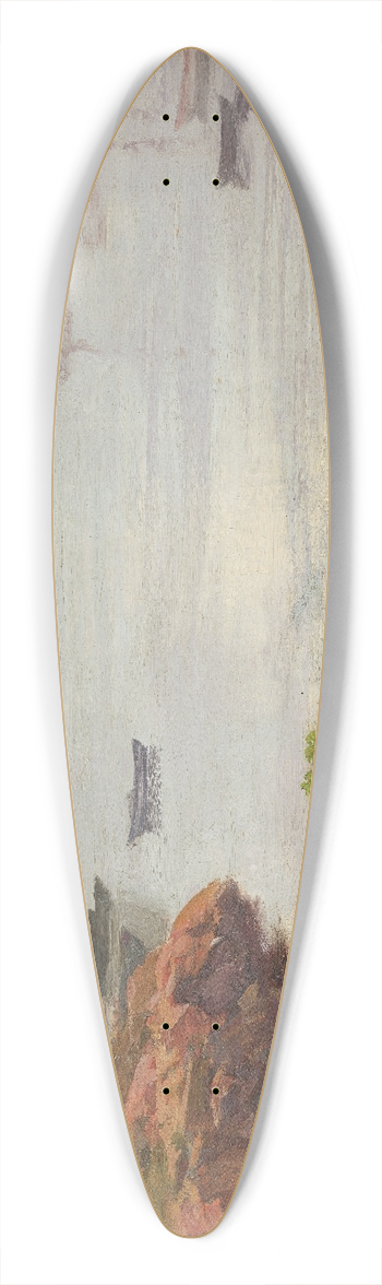 Edward Henry Potthast - Landscape 39.3 inch art pintail longboard deck