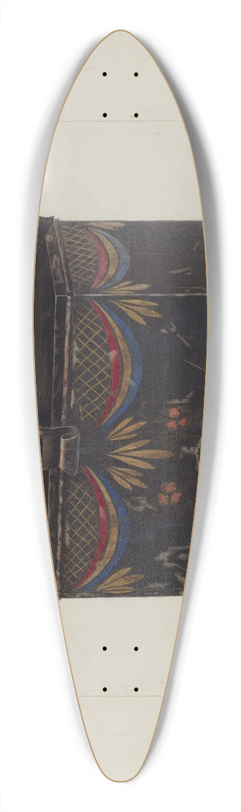 Edward L. Loper - Lunch Box 39.3 inch art pintail longboard deck
