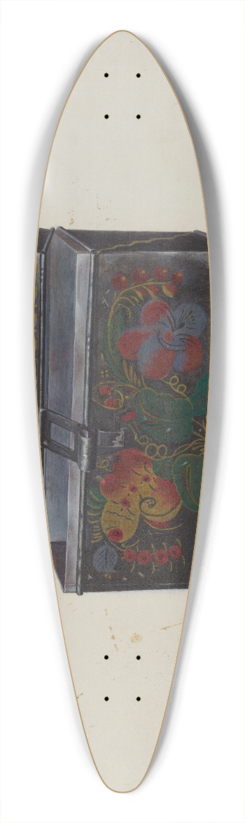 Edward L. Loper - Lunch Box 39.3 inch art pintail longboard deck