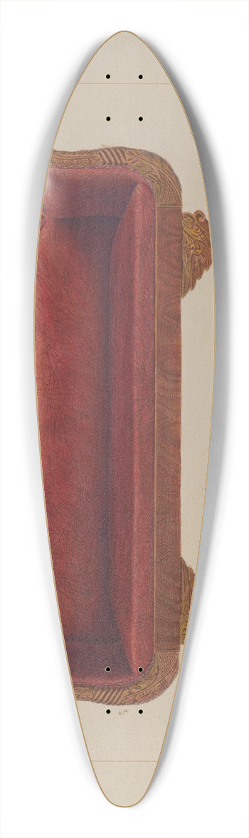 Edward L. Loper - Sofa 39.3 inch art pintail longboard deck