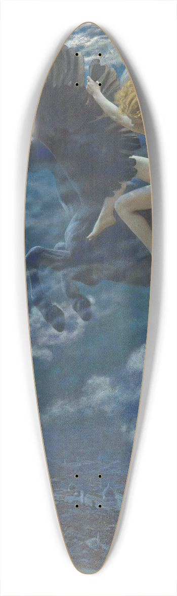 Edward Robert Hughes - Dream Idyll (A Valkyrie) 39.3 inch art pintail longboard deck