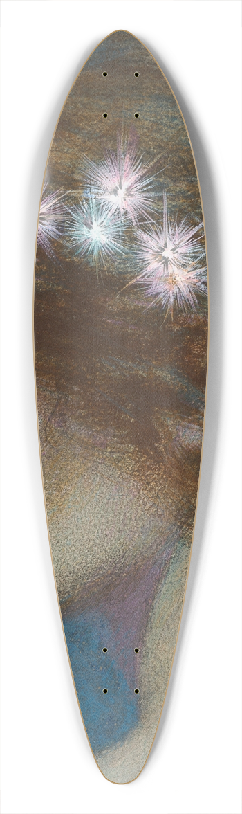 Edward Robert Hughes - Night 39.3 inch art pintail longboard deck