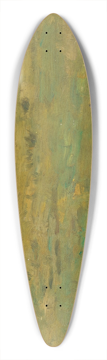 Edward Stott - Study in October 39.3 inch art pintail longboard deck