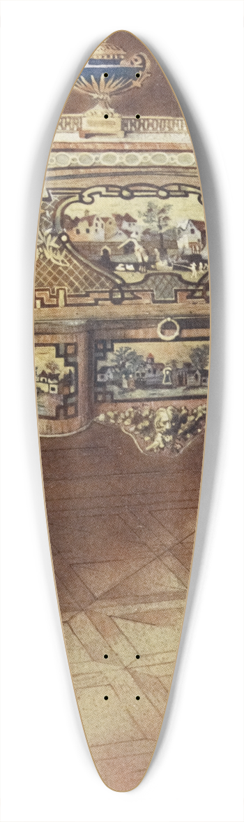 Edwin Foley - Escritoire a toilette 39.3 inch art pintail longboard deck