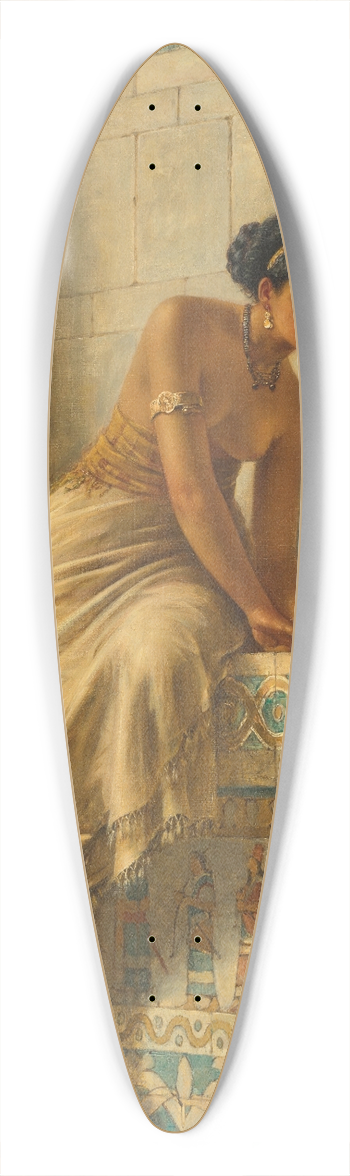 Edwin Long - Thisbe 39.3 inch art pintail longboard deck