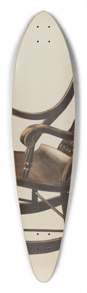 Einar Heiberg - Boston Rocker 39.3 inch art pintail longboard deck