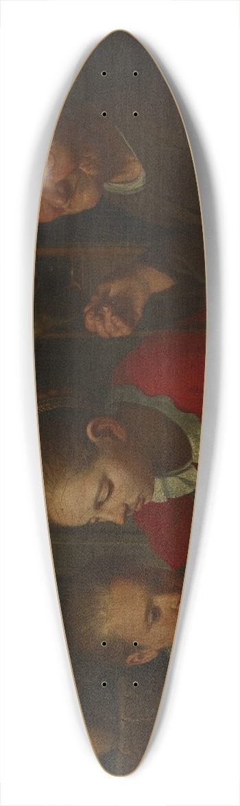 E. K. Lautter - Die Spitzenklpplerin 39.3 inch art pintail longboard deck