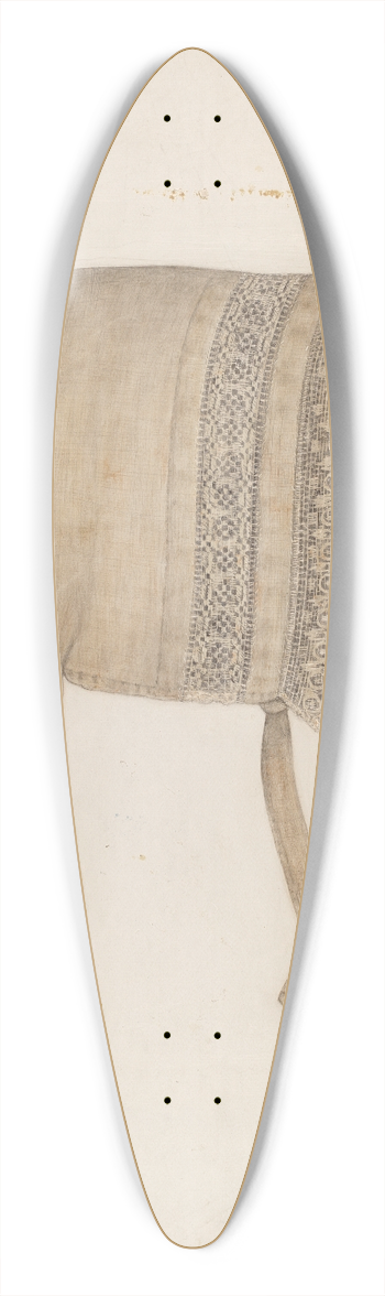 Eleanor Gausser - Infants Cap 39.3 inch art pintail longboard deck
