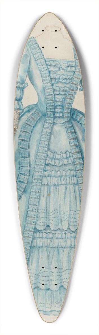 Eleanor Ruelos - Carriage Dress 39.3 inch art pintail longboard deck