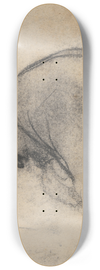 Jean-Franois Millet - OldMan 8.25 inch art skate deck