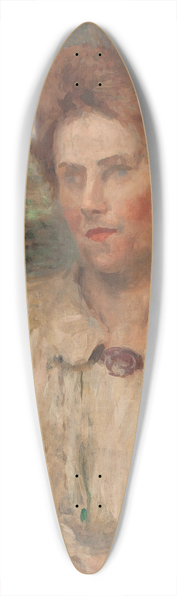 Eliseu Visconti - Retrato de Louise 39.3 inch art pintail longboard deck