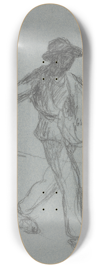 Jean-Franois Millet - The Sower 8.25 inch art skate deck
