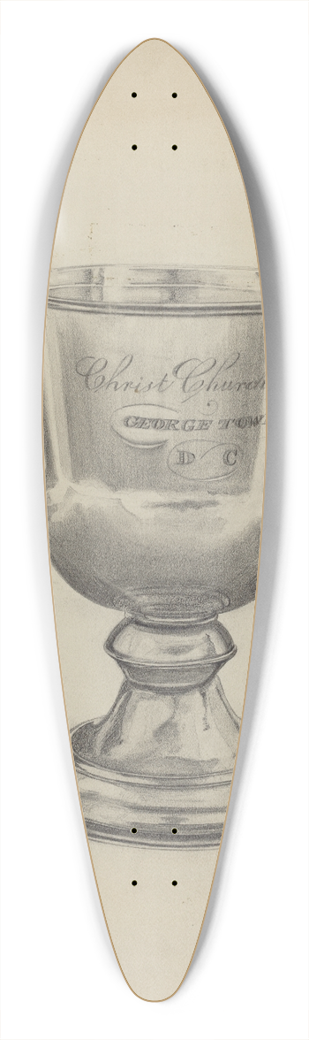 Ella Josephine Sterling - Silver Communion Cup 39.3 inch art pintail longboard deck