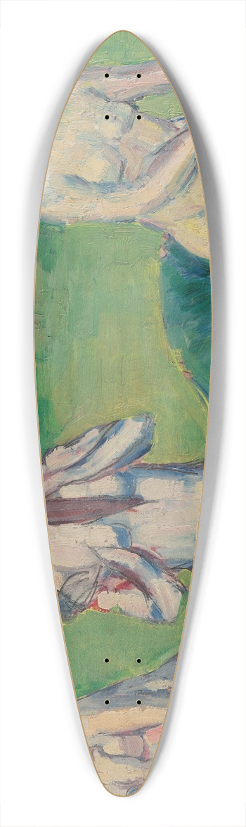 Emile Bernard - Baigneuses 39.3 inch art pintail longboard deck