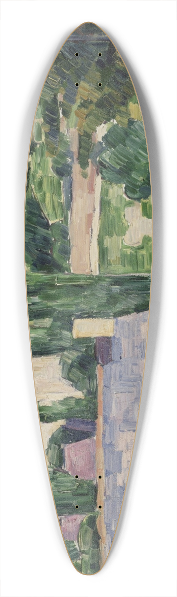Emile Bernard - Landscape at Pont-Aven 39.3 inch art pintail longboard deck