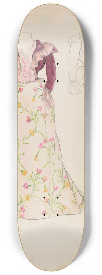 Jean Gordon - Dress 8.25 inch art skate deck