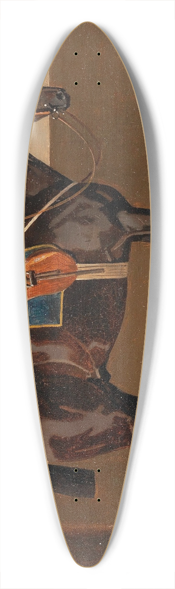Emil Volkers - Before the Ride 39.3 inch art pintail longboard deck