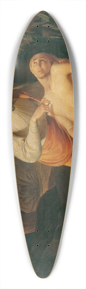 Erasmus Von Engert - Der Barmherzige Samariter 39.3 inch art pintail longboard deck