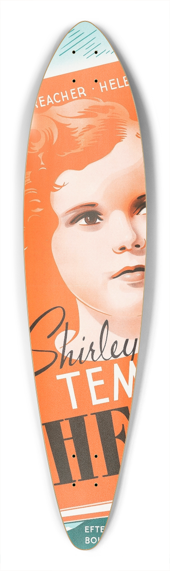 Eric Rohman - Heidi 39.3 inch art pintail longboard deck