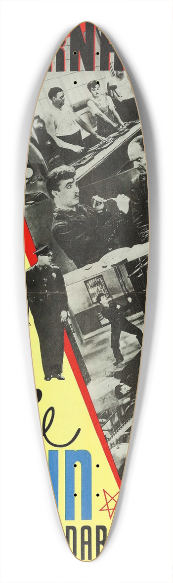 Eric Rohman - Modern Times 39.3 inch art pintail longboard deck