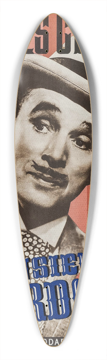 Eric Rohman - Monsieur Verdoux 39.3 inch art pintail longboard deck