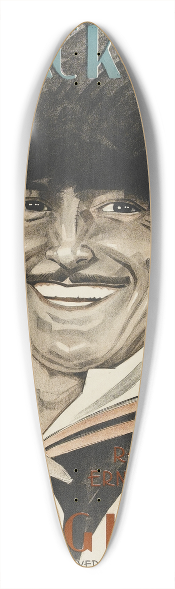 Eric Rohman - The Cossacks 39.3 inch art pintail longboard deck