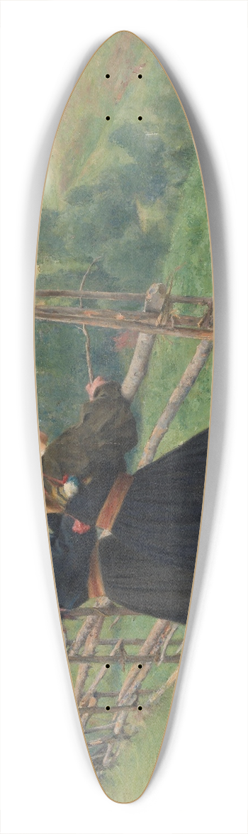 Erik Werenskiold - September 39.3 inch art pintail longboard deck