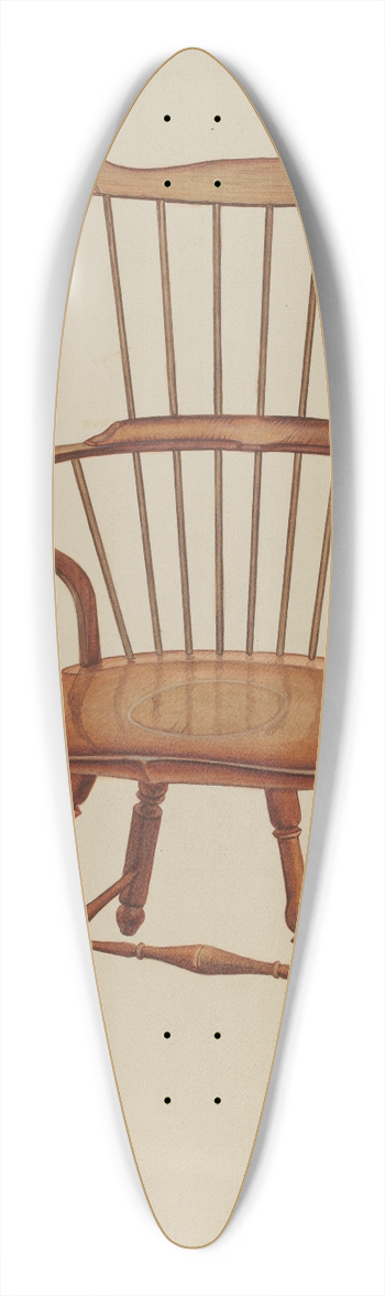Ernest A. Towers, Jr. - Windsor Comb-back Chair 39.3 inch art pintail longboard deck