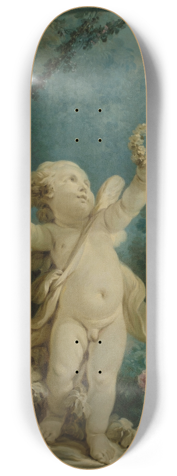 Jean-Honor Fragonard - LAmour triomphant 8.25 inch art skate deck