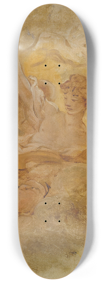 Jean-Honor Fragonard - Le Matre du Monde 8.25 inch art skate deck