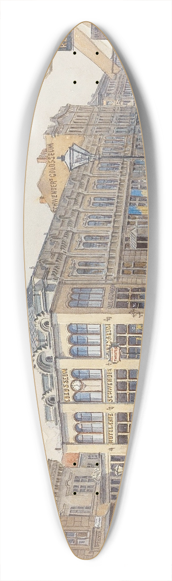 Ernst Graner - Schwender Colosseum in Mariahilfer Strae 39.3 inch art pintail longboard deck