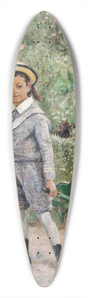 Ernst Josephson - Boy with a Wheelbarrow 39.3 inch art pintail longboard deck