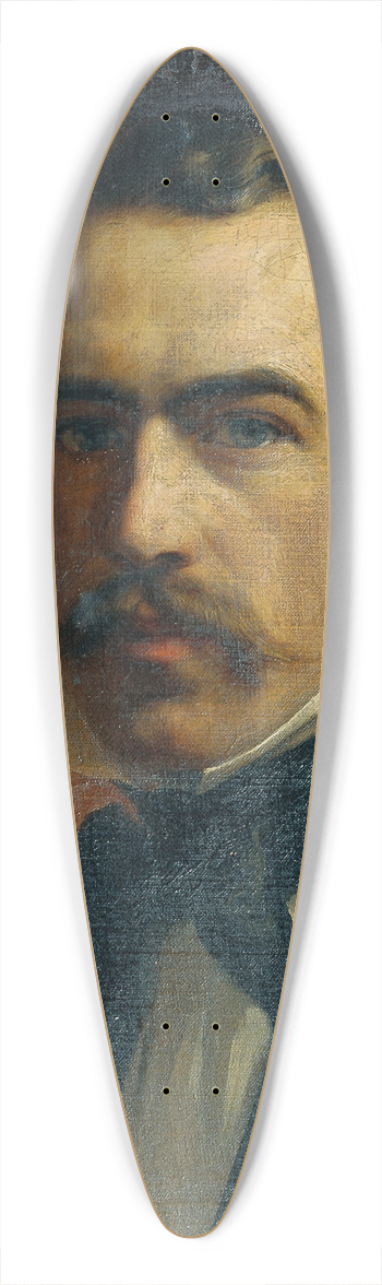 Ernst Lafite - Selbstbildnis 39.3 inch art pintail longboard deck