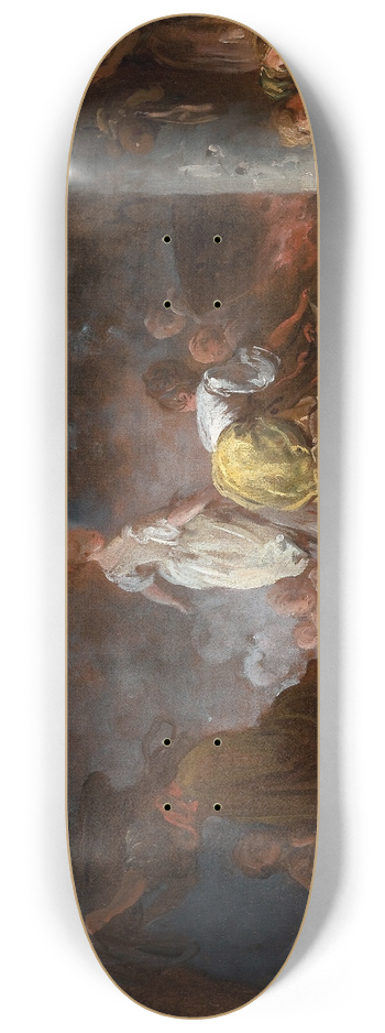 Jean-Honor Fragonard - The Laundresses 8.25 inch art skate deck