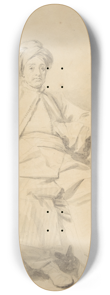 Jean-Honor Fragonard - The Sultan 8.25 inch art skate deck