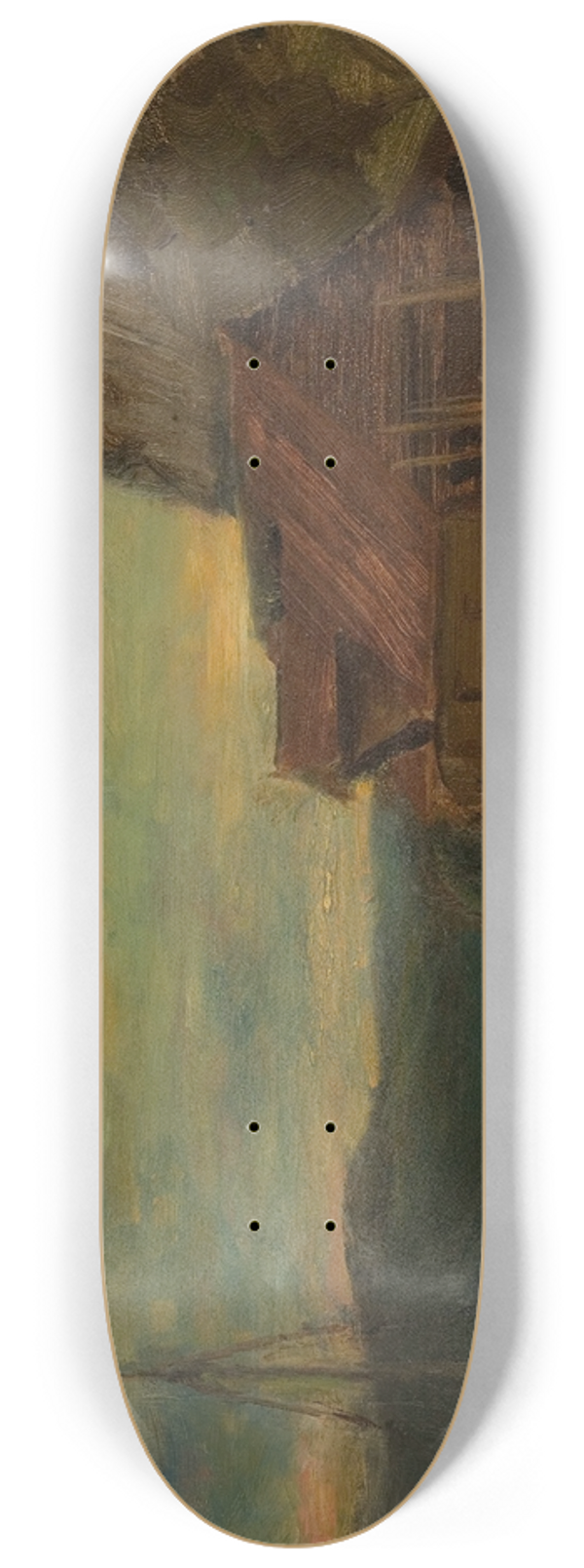 Amaldus Nielsen - Fra Solsvik, Bergen 8.25 inch art skate deck