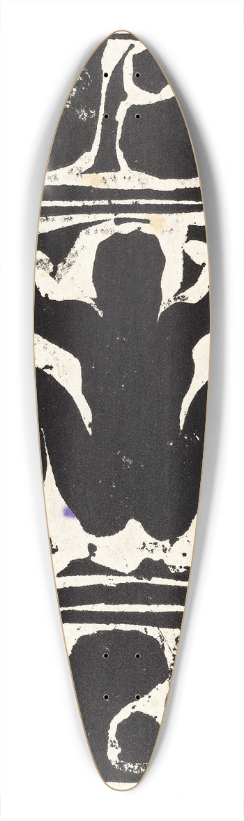 Ernst Ludwig Kirchner - Nude Dancer 39.3 inch art pintail longboard deck