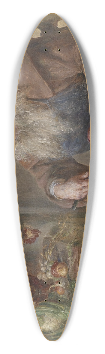 Ernst Nowak - Mnch in der Kche 39.3 inch art pintail longboard deck