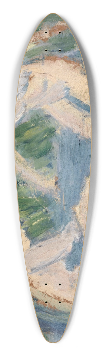 Ernst Schiess - Bathing 39.3 inch art pintail longboard deck