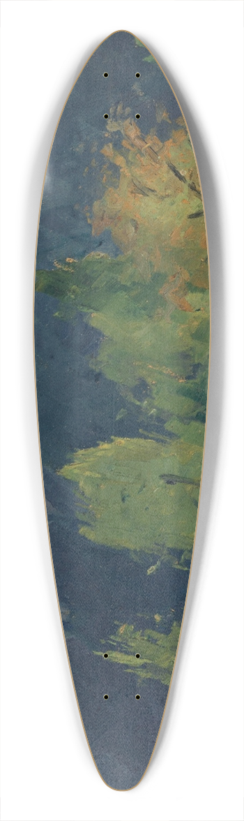 Ernst Schiess - Mountain Landscape 39.3 inch art pintail longboard deck