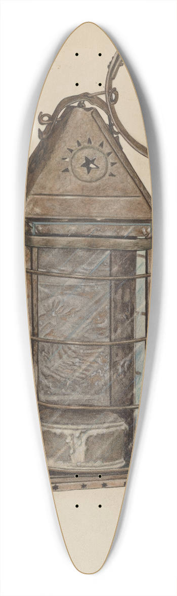 Esther Williams - Lantern 39.3 inch art pintail longboard deck