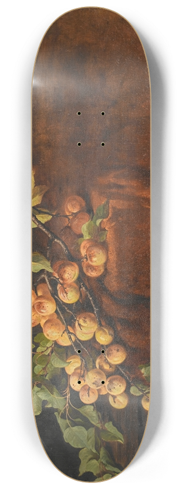 Adam Ludwig Kunz - Aprikosenzweig 8.25 inch art skate deck